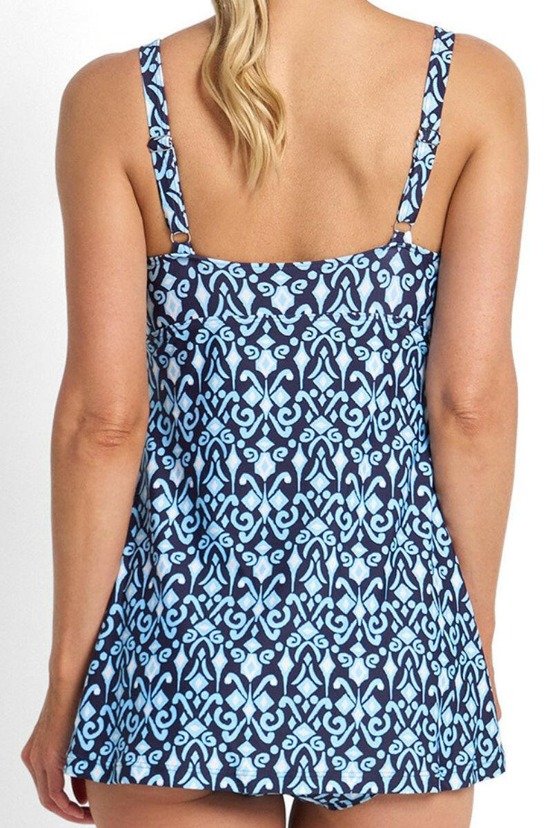 Jantzen Select Empire Swim Dress - Navy.