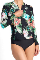 Jantzen Select L/S Mast Rashie - Black.