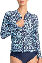 Jantzen Select L/S Mast Rashie - Navy.