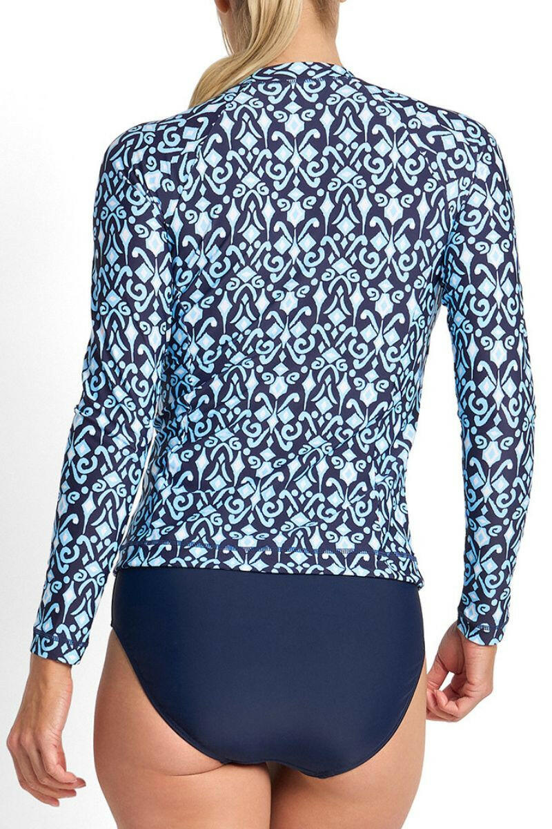 Jantzen Select L/S Mast Rashie - Navy.