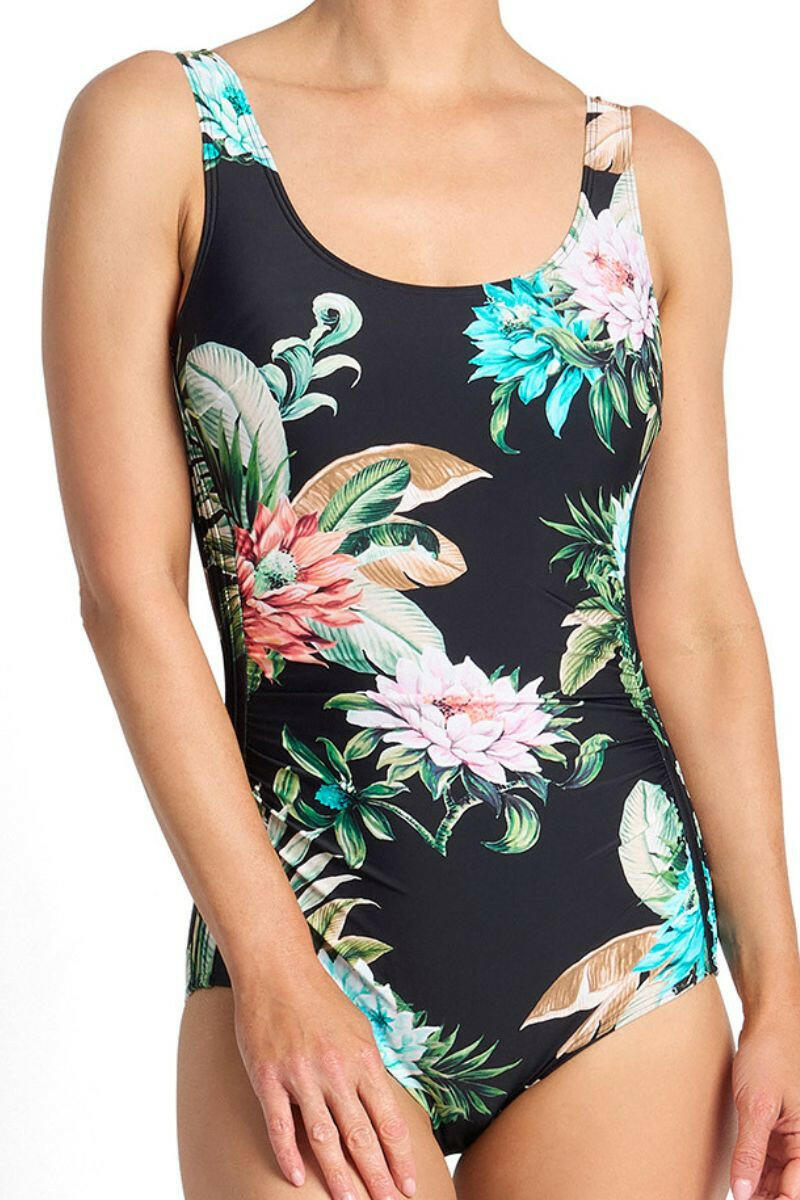 Jantzen Select Pintuck Mastectomy One Piece - Black.