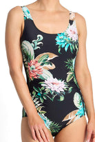 Jantzen Select Pintuck Mastectomy One Piece - Black.