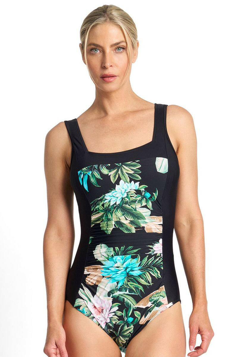 Jantzen Select Square Neck One Piece - Black.