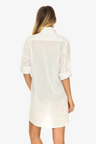 Jantzen Resort Classic Longline Shirt - White.