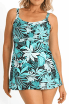 Jantzen Select Empire Swim Dress Aqua.