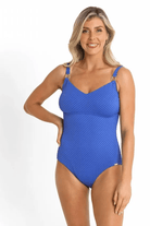 Jantzen Limitless F/G Minimiser One Piece Swimsuit Royal & Black.