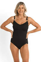 Jantzen Limitless F/G Minimiser One Piece Swimsuit Royal & Black.