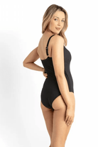 Jantzen Raeni F/G Minimiser One Piece Black Swimsuit.