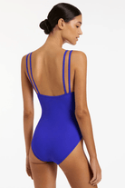 Jets Swimwear Illuminate Jetset Double Strap Swimsuit One Piece.