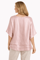 la-strada-Silk-blend-musk-pink-top-ozresort
