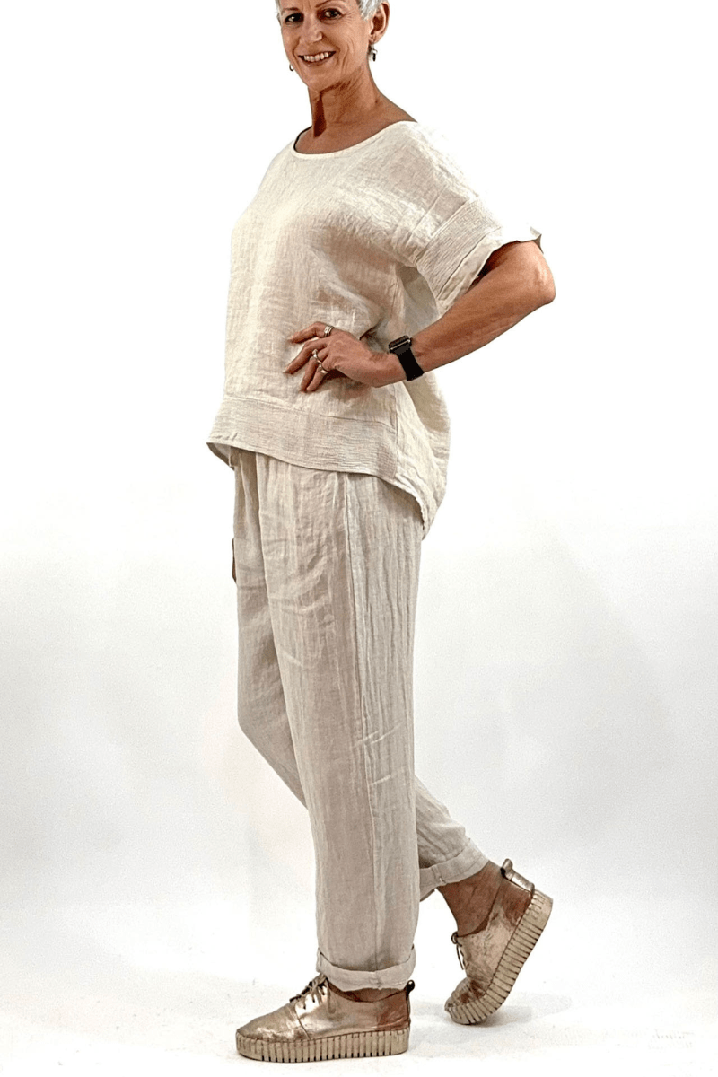 La Strada Italian Linen Pants.