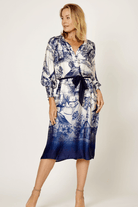 La Strada 100% Viscose Country Print Dress.