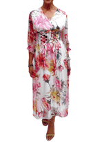 La Strada L'Amore Chiffon Corset Dress.