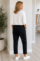 la-strada-tape-jogger-navy-cottont-Oz-Resort-2