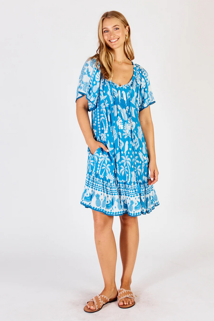 lula-life-agatha-shirred-dress-ocean-ozresort