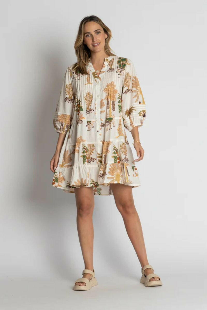 Lula Life Amrita Dress White.