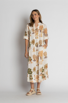 Lula Life Amrita Midi Dress White.