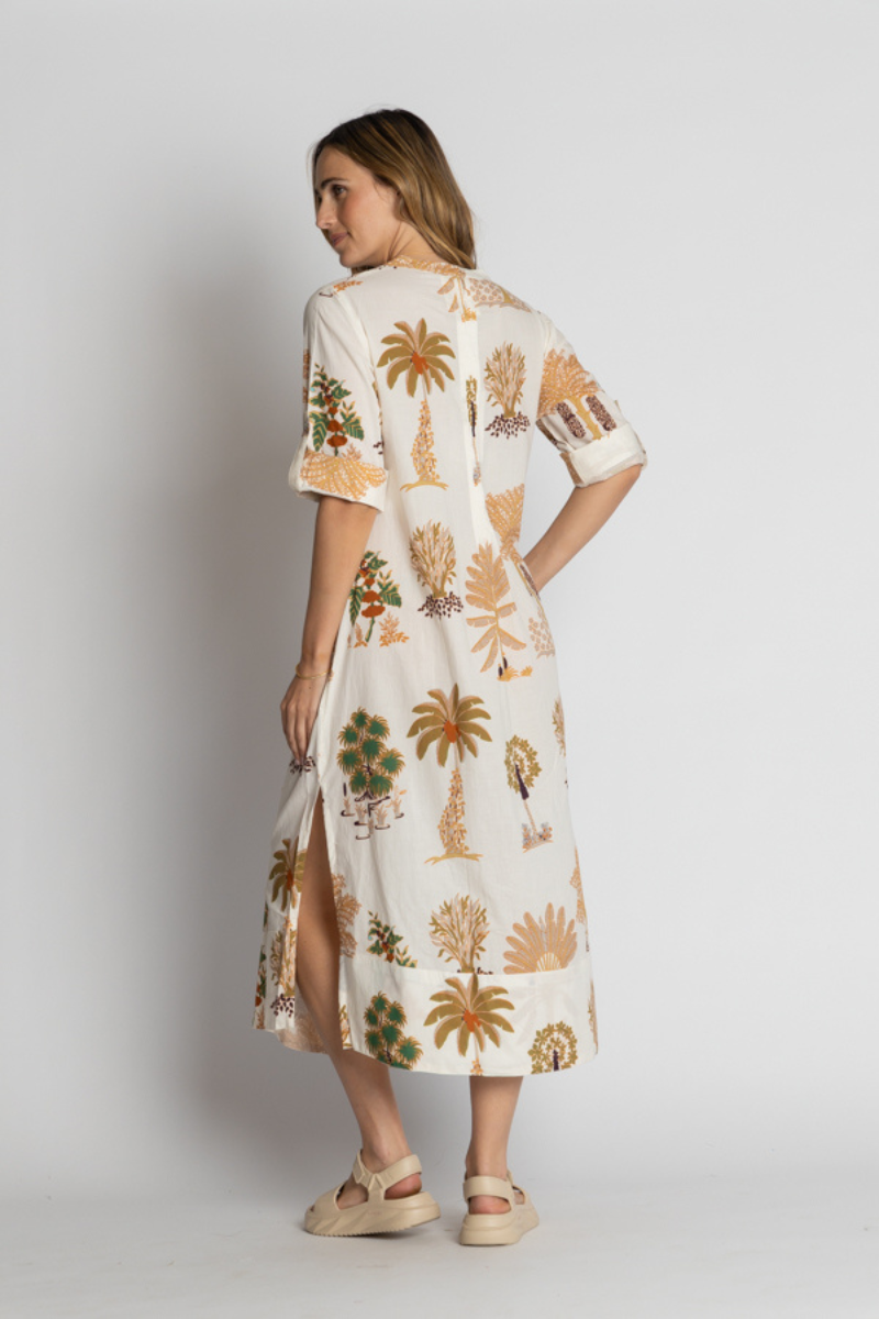 Lula Life Amrita Midi Dress White.