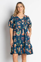 lula-life-arriba-dress-navy-ozresort