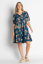 lula-life-arriba-dress-navy-ozresort