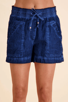 Lula Life Cotton Beach Short Navy.