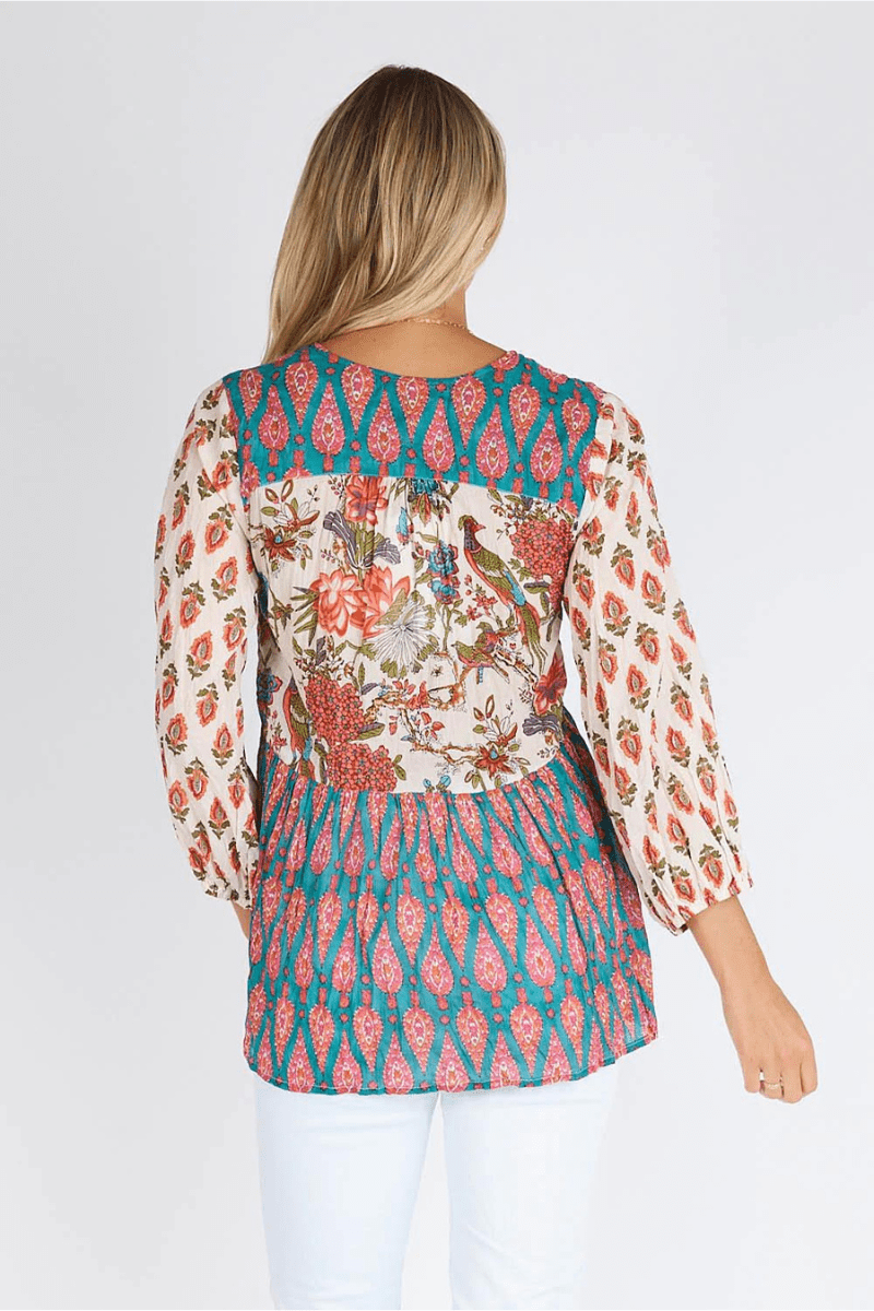 Lula Life Curtis Multi Top On Sale.
