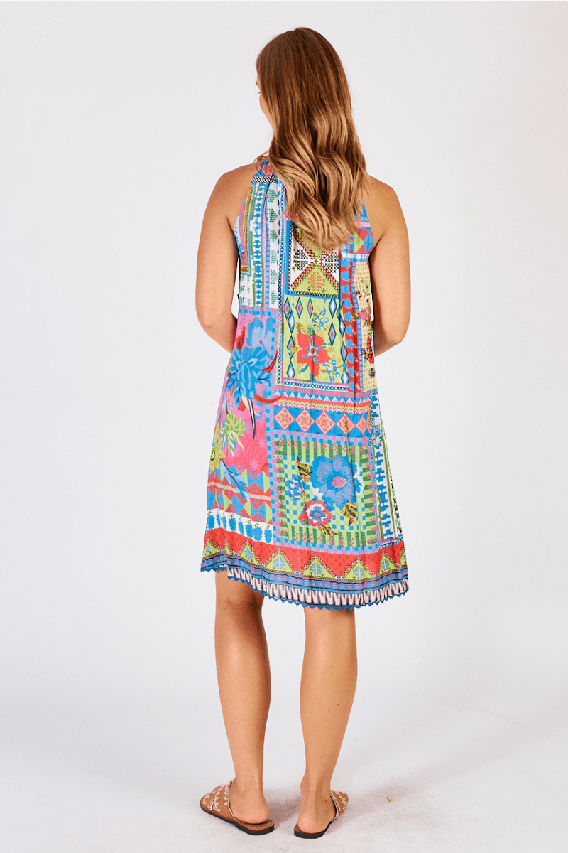 Lula Life Vivone Sundress Lime.