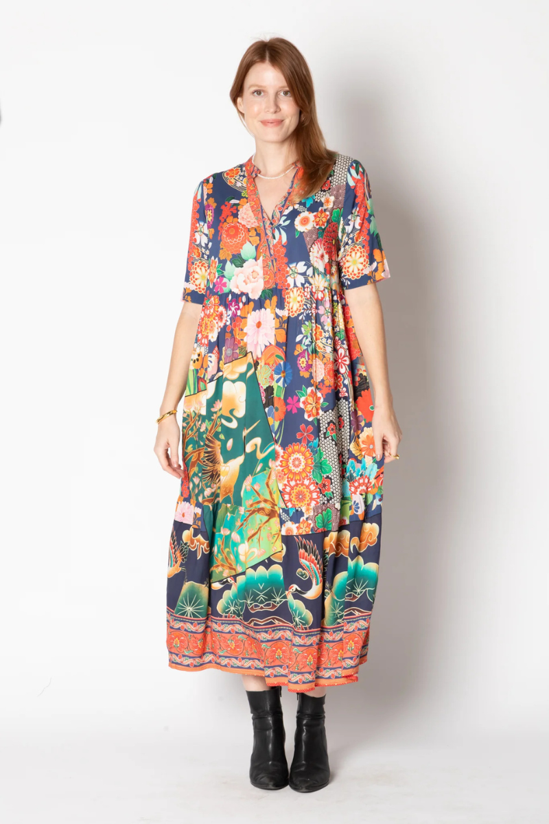 Lula Life Aiko Midi Dress.