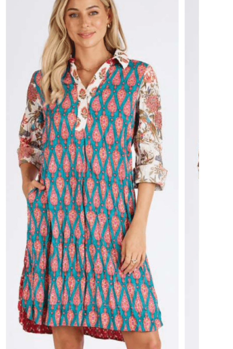 Lula Life Curtis Shirtmaker Lagoon.