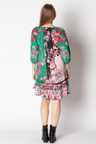 Lula Life Jacinta Shirred Dress - Sea.