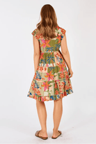 Lula Life Jemma Tiered Dress Olive.