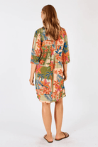 Lula Life Jemma Tuck Dress Olive.