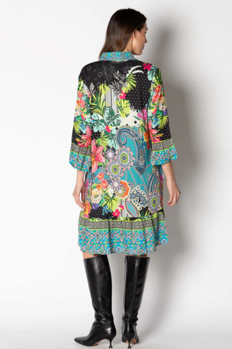 Lula Life Josephina Button Dress.