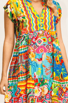 Lula Life Kirra Tiered Dress Print.