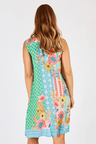 Lula Life Miranda Swing Dress Sea.