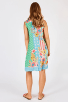 Lula Life Miranda Swing Dress Sea.