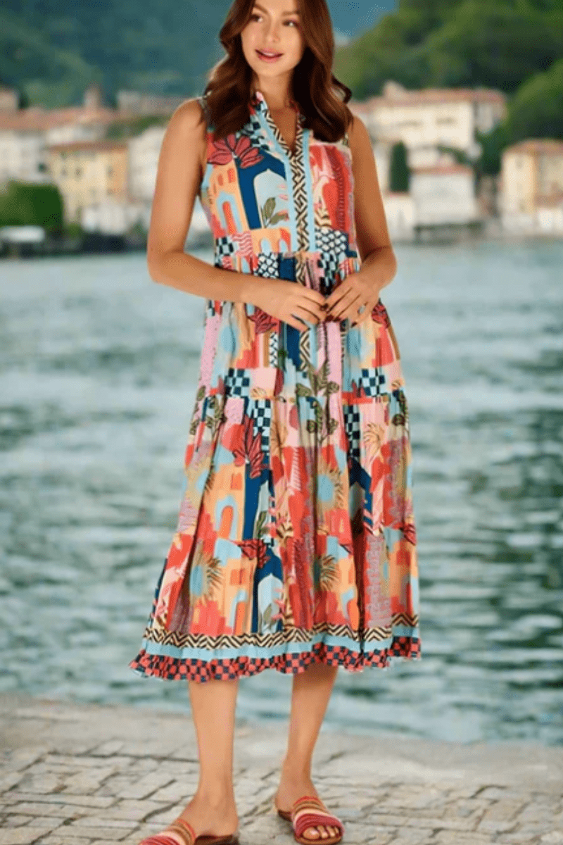 Lula Life Solaire Print Dress.
