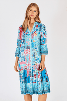 Lula Life Aliah Midi Lagoon Dress.
