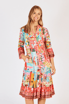 Lula Life Aliah Midi Orchid Dress.