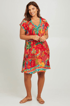 Lula Life Peregian Dress Melon.