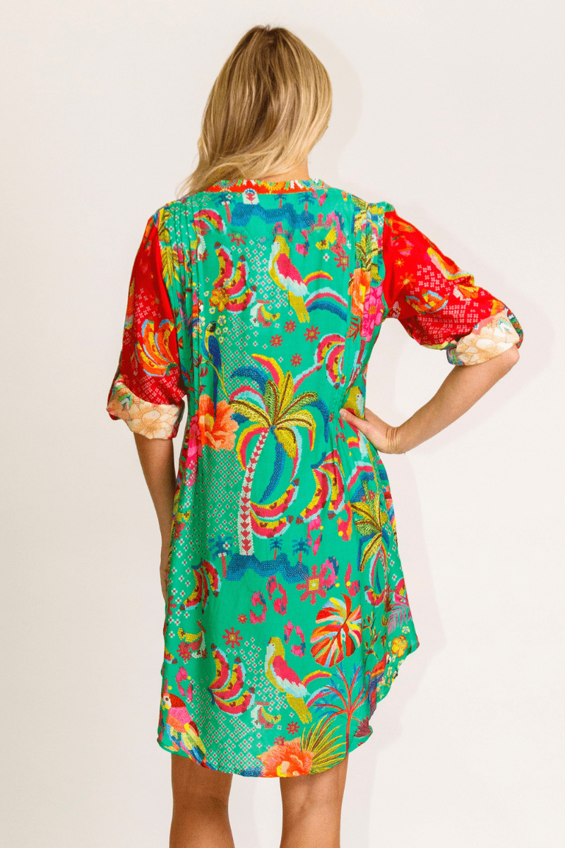 Lula Life Peregian Shirt Multi.