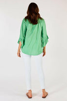 Lula Life Chloe Cotton Top Sea.