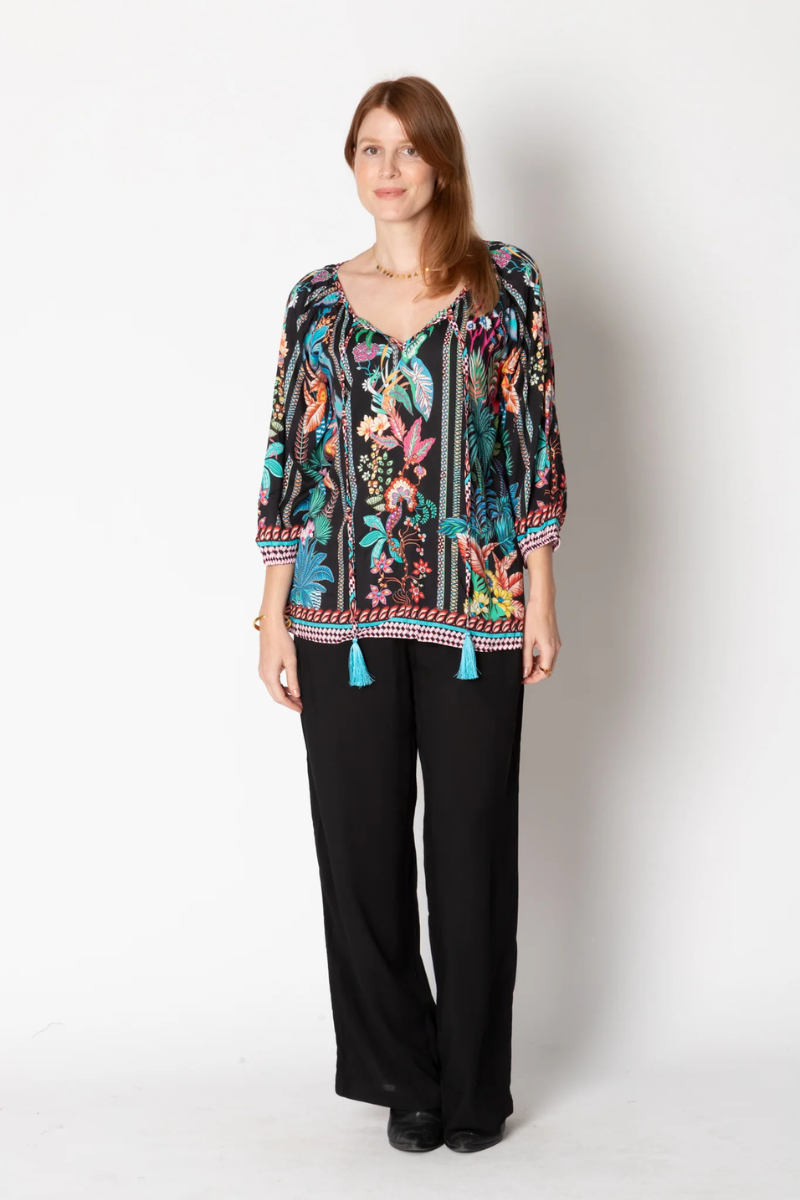 Lula Life Liliana Top - Black.