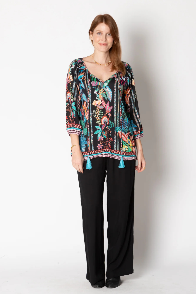 Lula Life Liliana Top - Black.