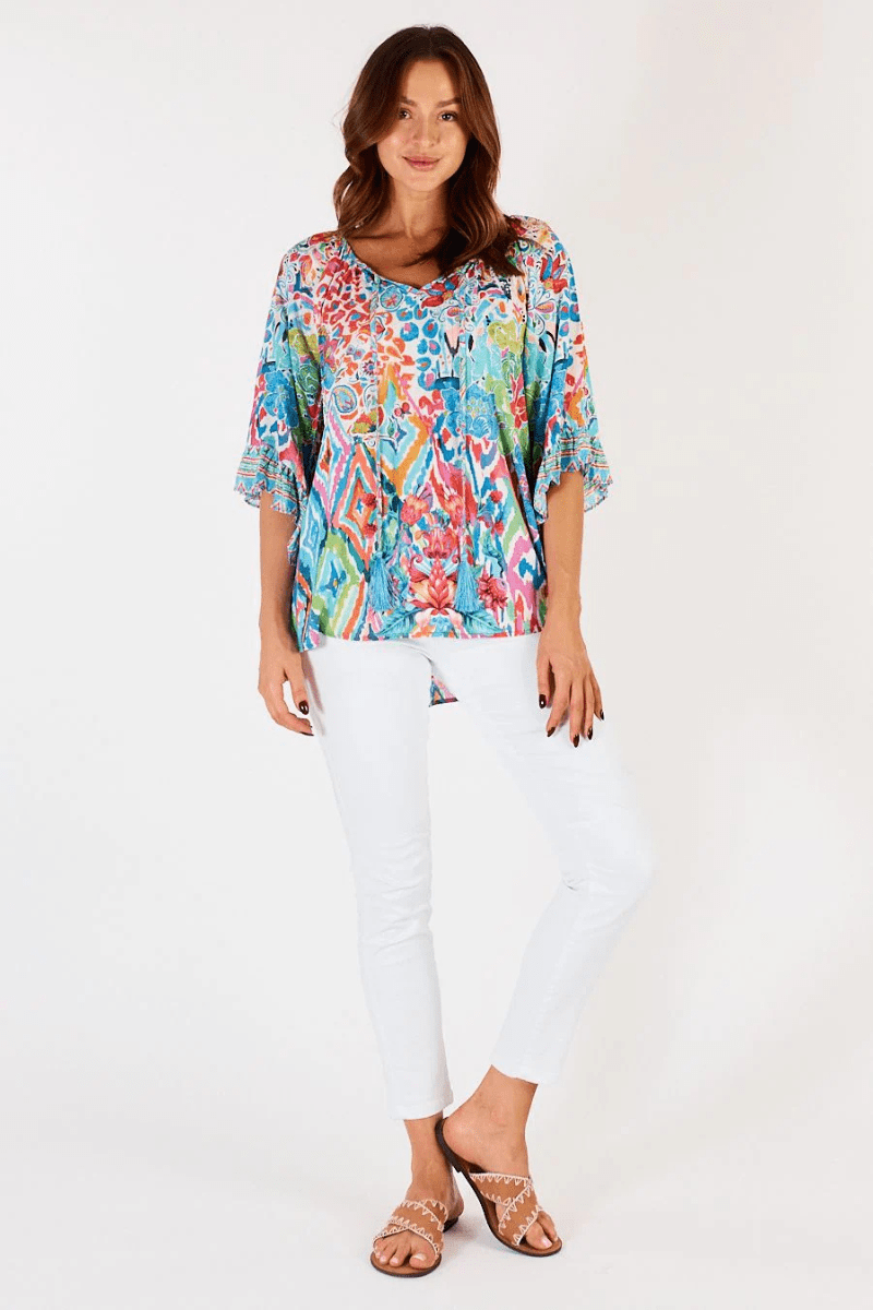 Lula Life Rumi Top Lagoon.