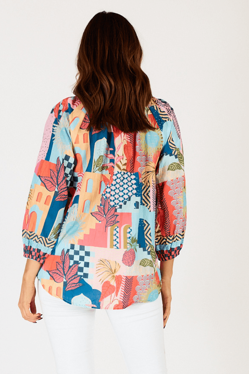 Lula Life Solaire Print Top.