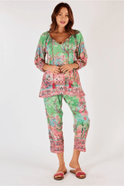 Lula Life Sybil Top Lime.