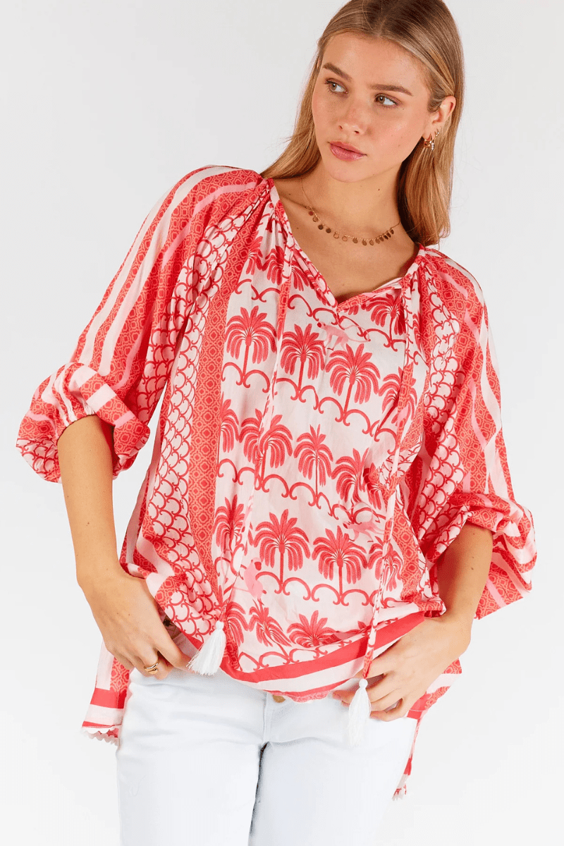 Lula Life Blakely Top - Melon.