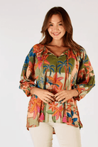 Lula Life Jemma Top Olive.