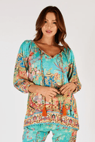 Lula Life Sybil Top Lagoon.